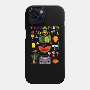 Tropical collection for summer beach party Phone Case