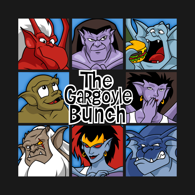 The Gargoyle Bunch (collaboration w/ Demonigote) by GoodIdeaRyan