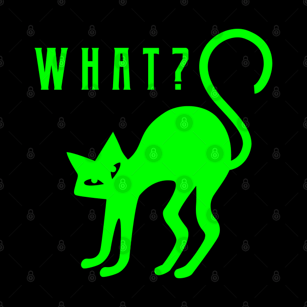 What? Halloween Cat by Dodo&FriendsStore