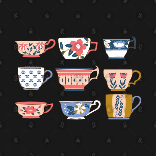 Cups and Mugs by WiliamGlowing