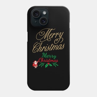 Merry Christmas Santa Claus Festive Holidays Phone Case