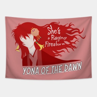 YONA OF THE DAWN + RAGING FIRESTORM Tapestry