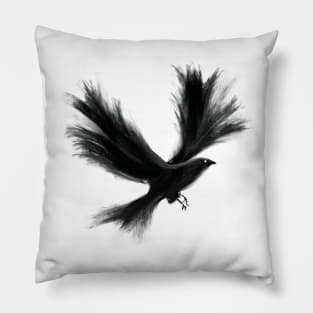 Black Bird Singing Pillow