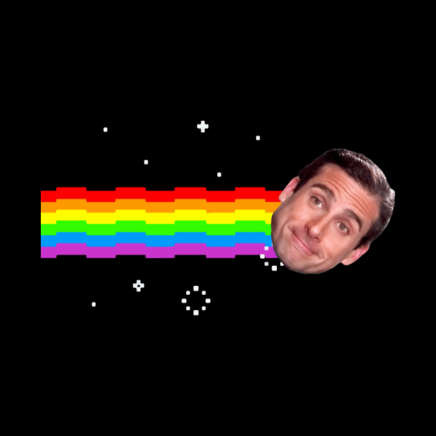 Michael Scott Nyan Cat Office US by Nova5