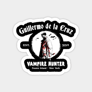 De La Cruz Crest (Black Print) Magnet