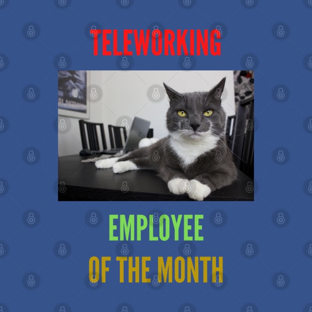 Teleworking - Employee of the Month: The Cat II by gmonpod11@gmail.com