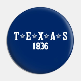 Texsas est. 1936 Pin