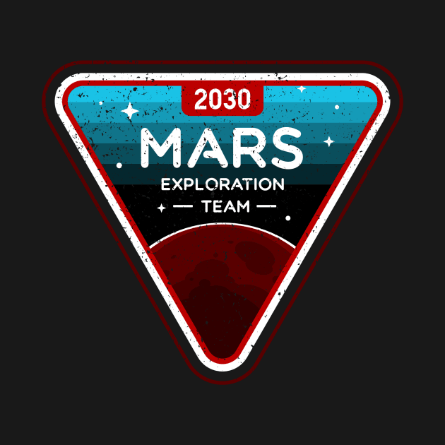 2030 Mars Exploration Team by digitalage