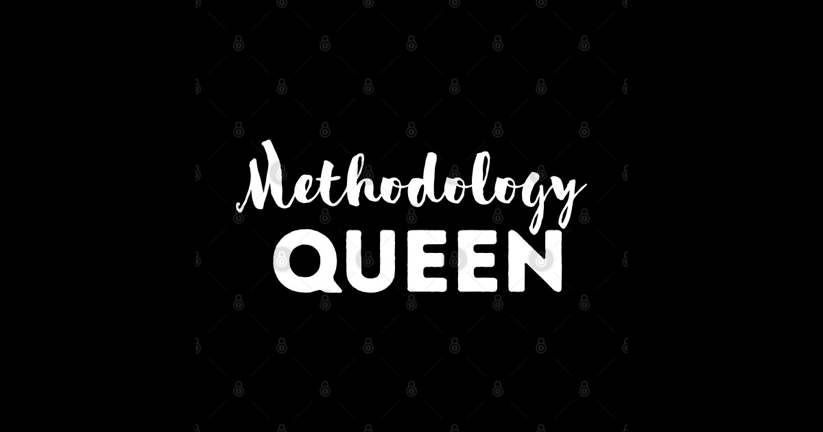 Methodology queen - Science Lover - Sticker | TeePublic