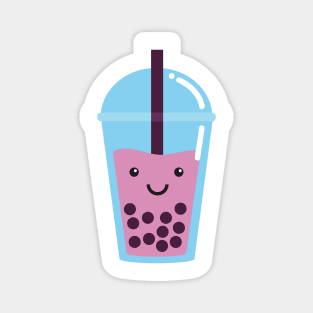 Bubble Tea Cute Boba T-Shirt Magnet