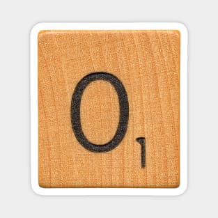 Scrabble Tile 'O' Magnet