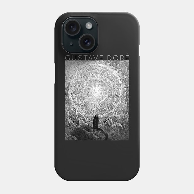 Gustave Doré - Dante and Beatrice See God Phone Case by TwistedCity