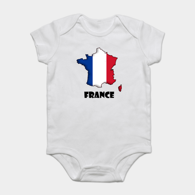 France Map Flag France Body Bebe Teepublic Fr