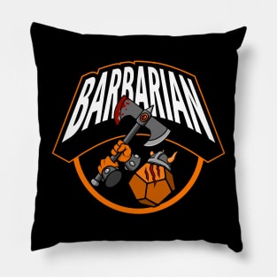 Barbarian D12 Pillow