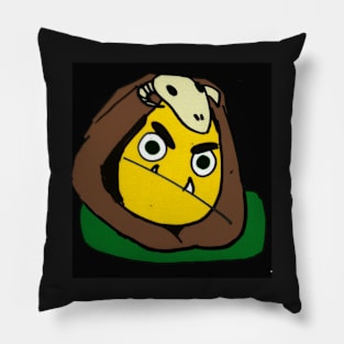 Grumpy Ogre Bubbles Pillow