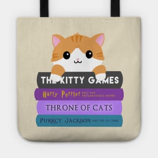 Books & Cats Tote