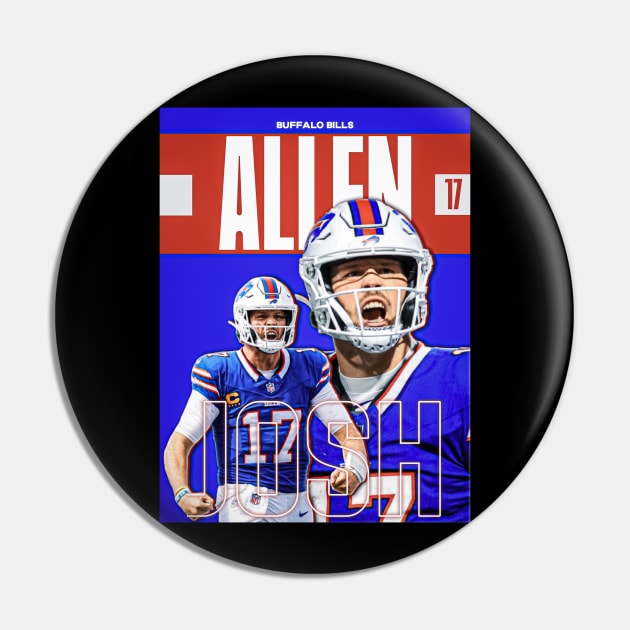 Josh Allen Pin by NFLapparel