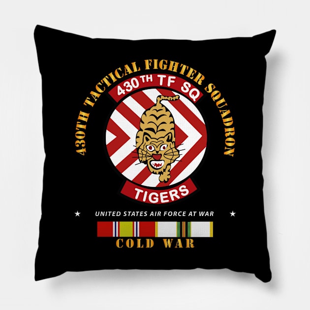 430th Tactical Fighter Squadron w COLD SVC Pillow by twix123844