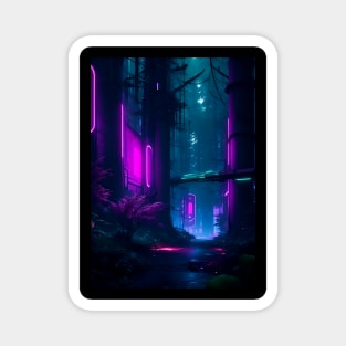The Neon Dark Forest. Magnet