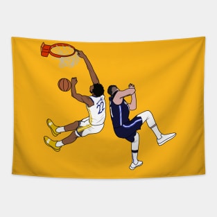 wiggins and poster dunk Tapestry