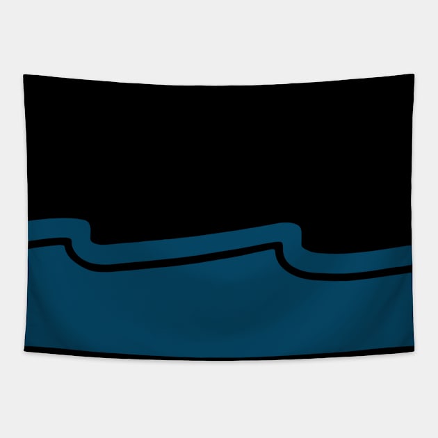 Waves Tapestry by Realm of the Sea