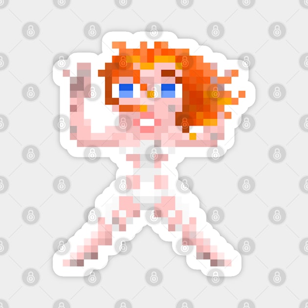 16-Bits Leeloo Magnet by badpun