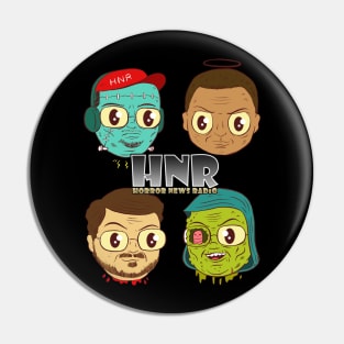 Horror News Radio Grue-Crew Pin