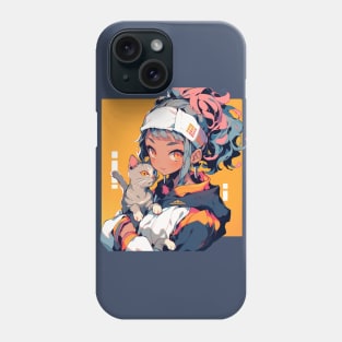 Cat Girl #1 Phone Case