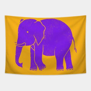 Purple Elephant Tapestry