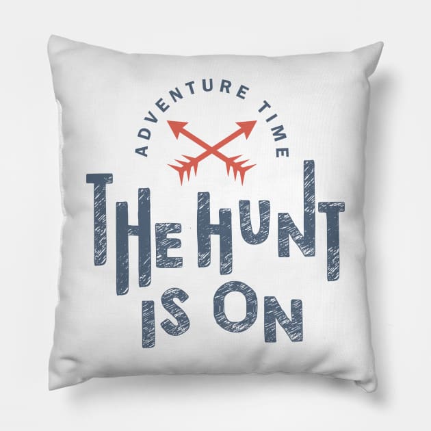 ADVENTURE TIME THE HUNT IS ON Pillow by BLZstore