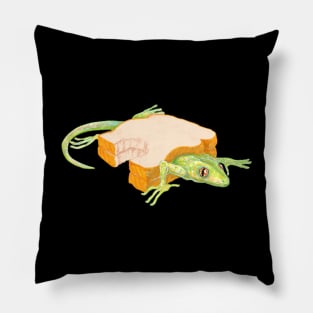 Lizard Sandwich Pillow