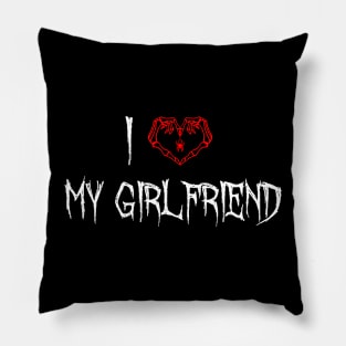 I LOVE MY GIRLFRIEND - HALLOWEEN EDITION Pillow