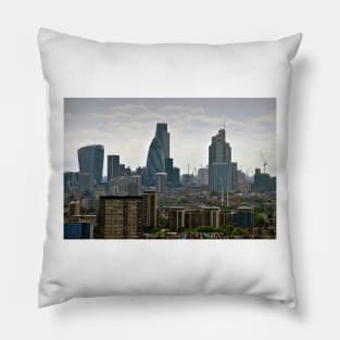 London Skyline Cityscape England Pillow