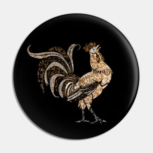 Le Coq Gaulois (The Gallic Rooster) Pin