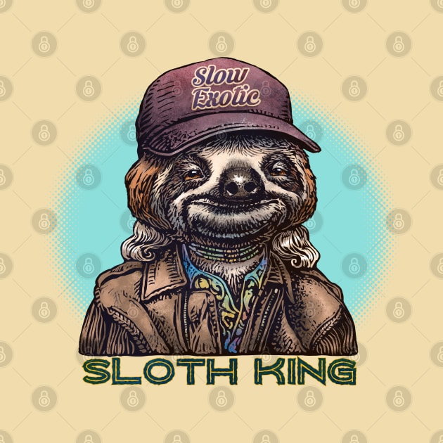 Sloth King by ChetArt