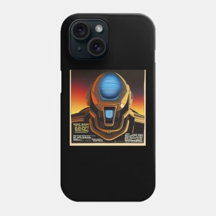 Vintage Robot Movie Poster Phone Case