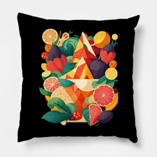 Geometric Food Pillow