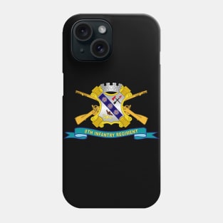 8th Infantry Regiment w Br - Ribbon X 300 Phone Case