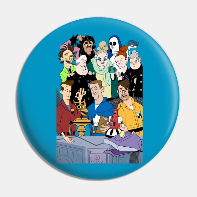 MST3K Animated Pin by HeroInstitute