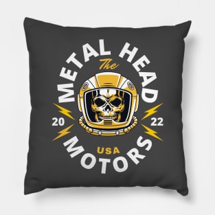 Metal Head Motors - Lightning Helmet Pillow