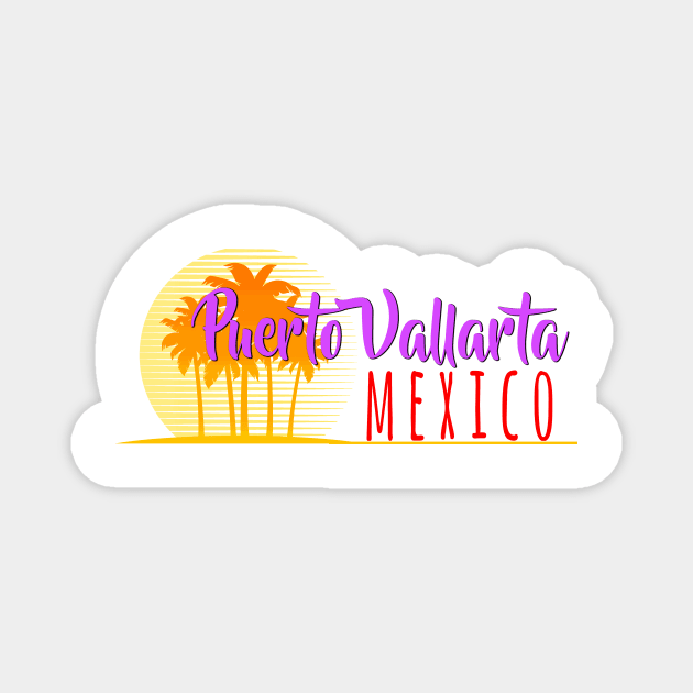 Life's a Beach: Puerto Vallarto, Mexico Magnet by Naves