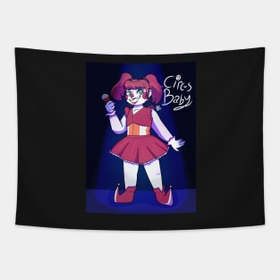 Circus Baby Gijinka Tapestry