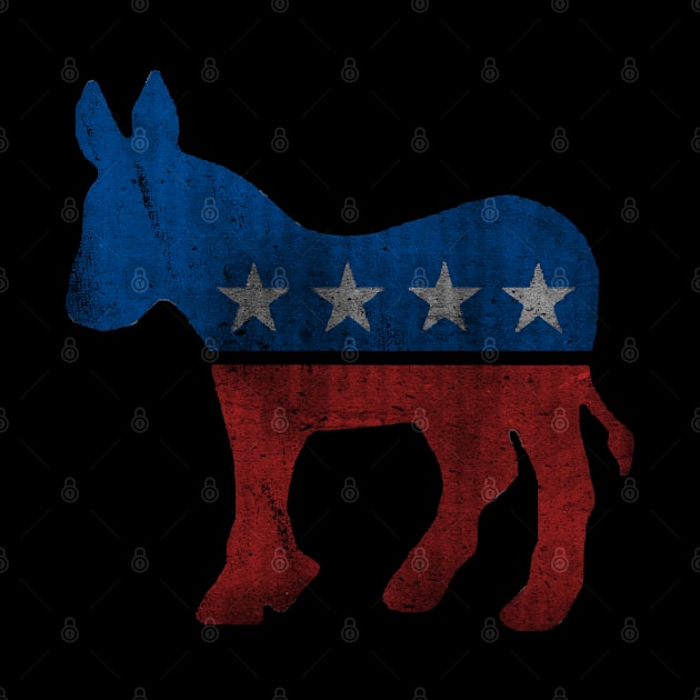 Democrat Donkey Vintage by Flippin' Sweet Gear