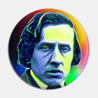 Frédéric Chopin Colourful Portrait | Frédéric Chopin Artwork 6 Pin