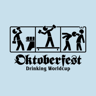 Oktoberfest - Drinking Worldcup 2 (black) T-Shirt