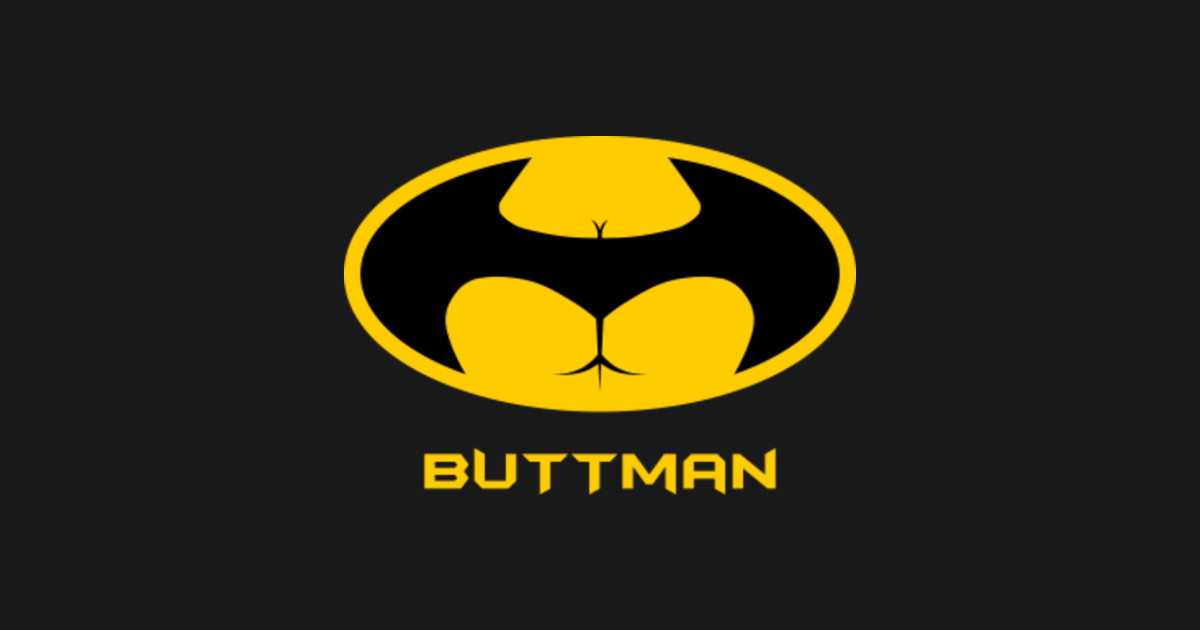 Buttman Batman Sticker Teepublic