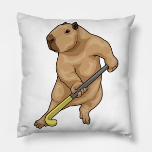 Capybara Field hockey Hockey stick Pillow