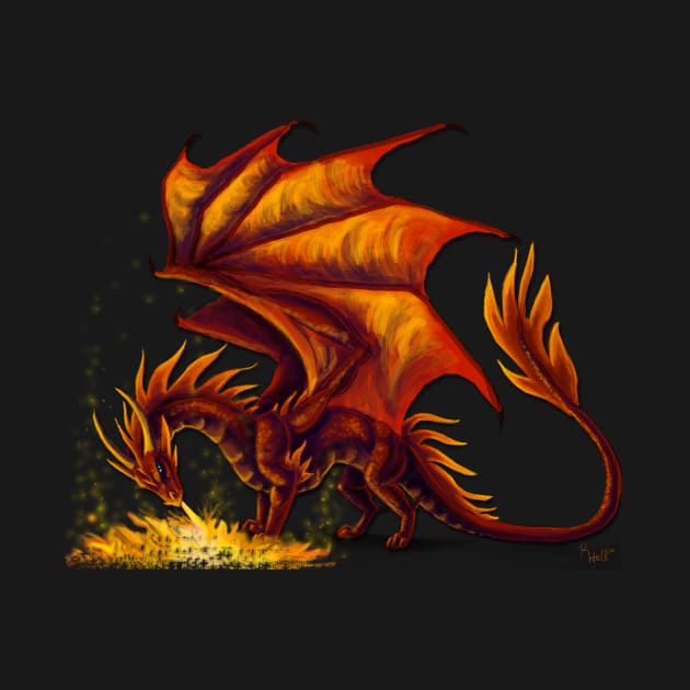 Pyro Dragon by Unicornarama