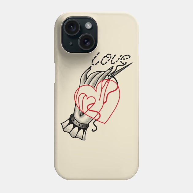 LOVE craft Phone Case by Jahaziel Sandoval