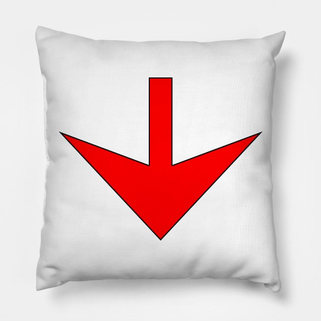 Yamato Red Pillow by GloopTrekker